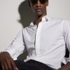 CD Diamond S11U Rectangular Gold-Tone Sunglasses - BK