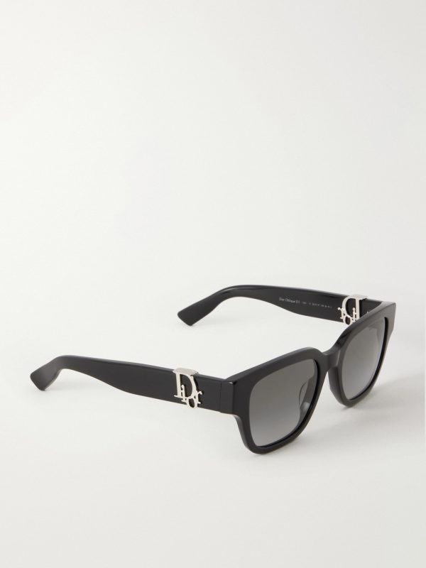 Dior Oblique S1I Square-Frame Acetate Sunglasses - FR