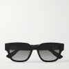 Dior Oblique S1I Square-Frame Acetate Sunglasses