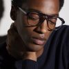 DiorBotanicaO A1I Aviator-Style Acetate Glasses - BK DiorBotanicaO A1I Aviator-Style Acetate Glasses - BK