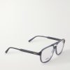 DiorBotanicaO A1I Aviator-Style Acetate Glasses - FR DiorBotanicaO A1I Aviator-Style Acetate Glasses - FR