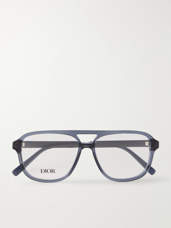 DiorBotanicaO A1I Aviator-Style Acetate Glasses DiorBotanicaO A1I Aviator-Style Acetate Glasses