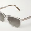 DiorTag SU Transparent Geometric Acetate Sunglasses - CU DiorTag SU Transparent Geometric Acetate Sunglasses - CU