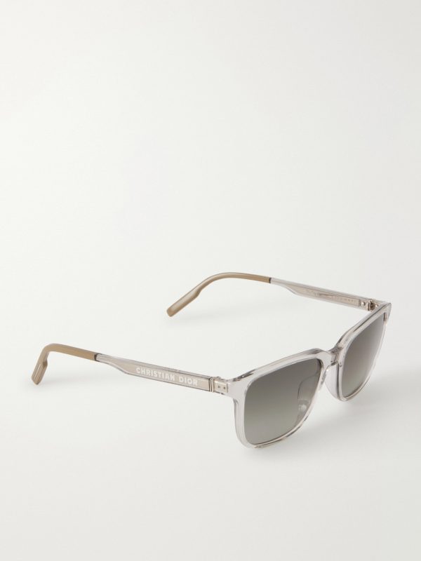 DiorTag SU Transparent Geometric Acetate Sunglasses - FR DiorTag SU Transparent Geometric Acetate Sunglasses - FR