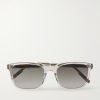 DiorTag SU Transparent Geometric Acetate Sunglasses DiorTag SU Transparent Geometric Acetate Sunglasses