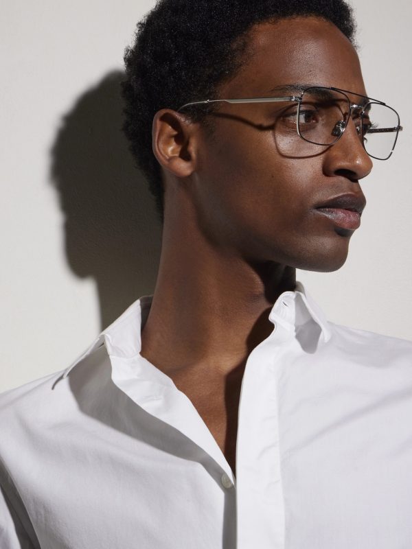 DiorBotanicaO N1U Aviator-Style Silver-Tone Glasses - OU DiorBotanicaO N1U Aviator-Style Silver-Tone Glasses - OU