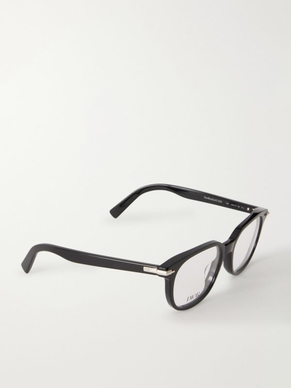 DiorBlackSuitO S25l Rectangular Acetate Glasses - FR