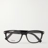 DiorBlackSuitO S25l Rectangular Acetate Glasses