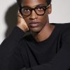 DiorBlackSuitO S25l Rectangular Acetate Glasses - OU