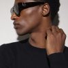 Dior Oblique S3I Rectangular-Frame Acetate Sunglasses - BK