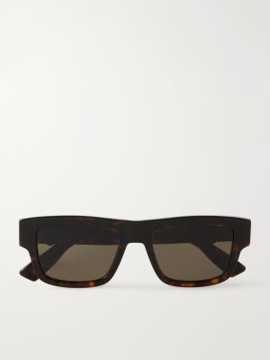 Dior Oblique S3I Rectangular-Frame Acetate Sunglasses