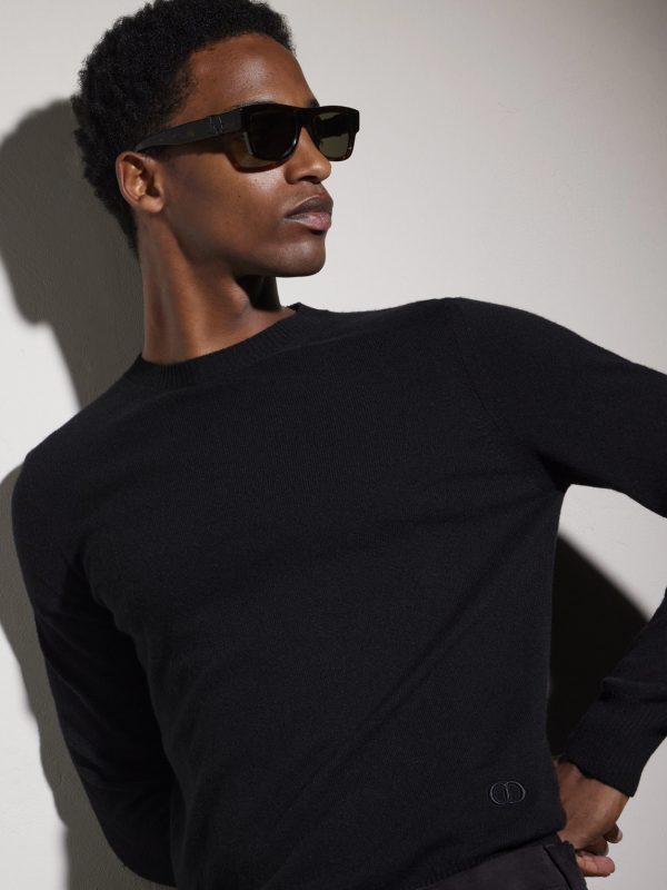 Dior Oblique S3I Rectangular-Frame Acetate Sunglasses - OU