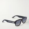DiorTailoring N1I Havana Geometric Acetate Sunglasses - FR DiorTailoring N1I Havana Geometric Acetate Sunglasses - FR