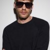 DiorTailoring N1I Havana Geometric Acetate Sunglasses - OU DiorTailoring N1I Havana Geometric Acetate Sunglasses - OU