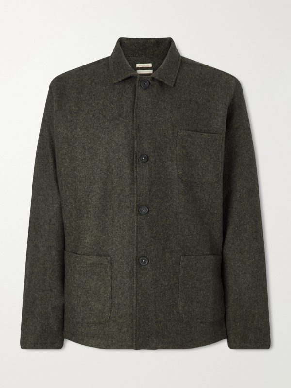 Florida Herringbone Wool and Cashmere-Blend Blazer Florida Herringbone Wool and Cashmere-Blend Blazer