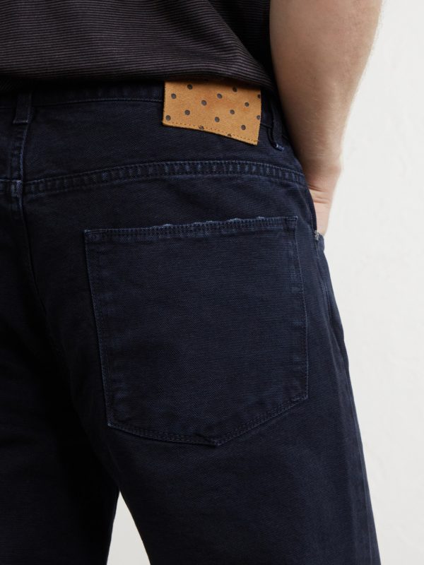 Oceano Straight-Leg Cotton Trousers - E2 Oceano Straight-Leg Cotton Trousers - E2