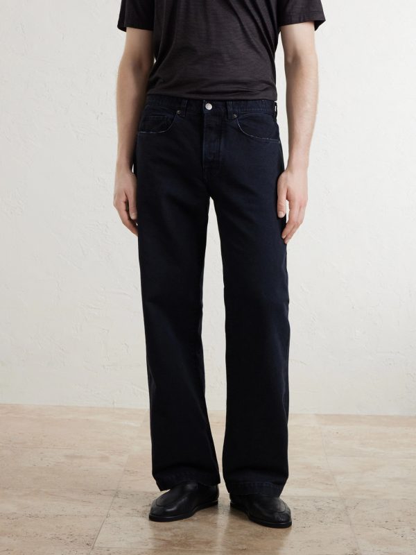Oceano Straight-Leg Cotton Trousers - FR Oceano Straight-Leg Cotton Trousers - FR