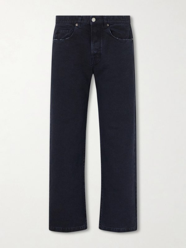 Oceano Straight-Leg Cotton Trousers Oceano Straight-Leg Cotton Trousers