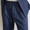 Stan Straight-Leg Pleated Cotton Trousers - CU Stan Straight-Leg Pleated Cotton Trousers - CU