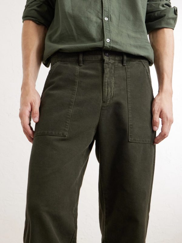 New Regata Straight-Leg Brushed Cotton Trousers - CU