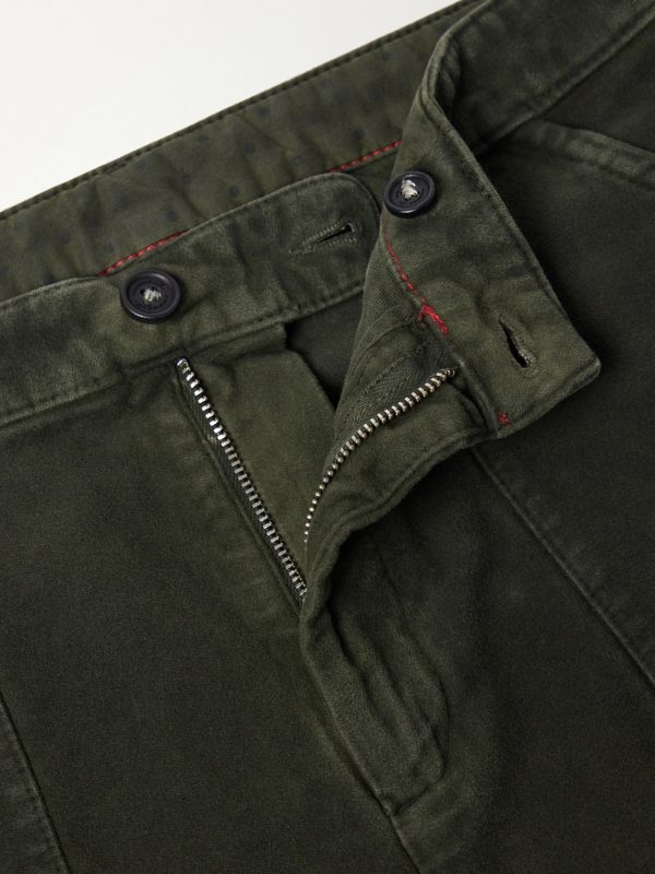New Regata Straight-Leg Brushed Cotton Trousers - E1