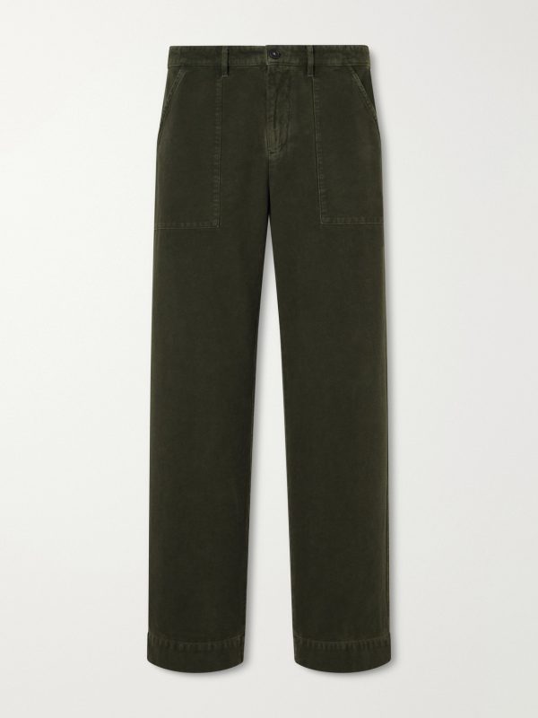 New Regata Straight-Leg Brushed Cotton Trousers