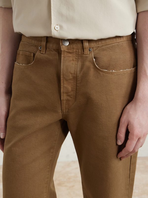 Oceano Straight-Leg Cotton Trousers - CU Oceano Straight-Leg Cotton Trousers - CU