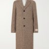 Mercury Herringbone Virgin Wool Coat Mercury Herringbone Virgin Wool Coat