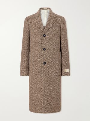 Mercury Herringbone Virgin Wool Coat Mercury Herringbone Virgin Wool Coat