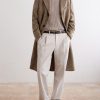 Mercury Herringbone Virgin Wool Coat - OU Mercury Herringbone Virgin Wool Coat - OU