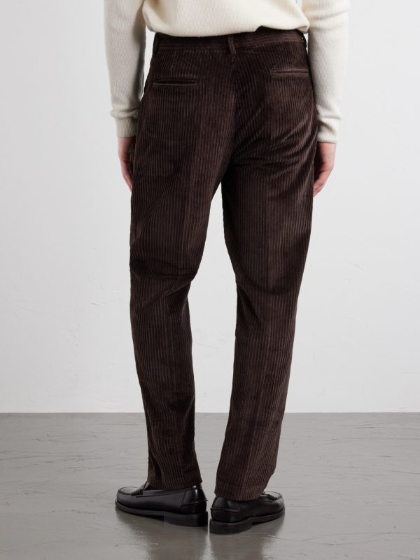 Strallo02 Straight-Leg Cotton-Blend Corduroy Trousers - BK Strallo02 Straight-Leg Cotton-Blend Corduroy Trousers - BK