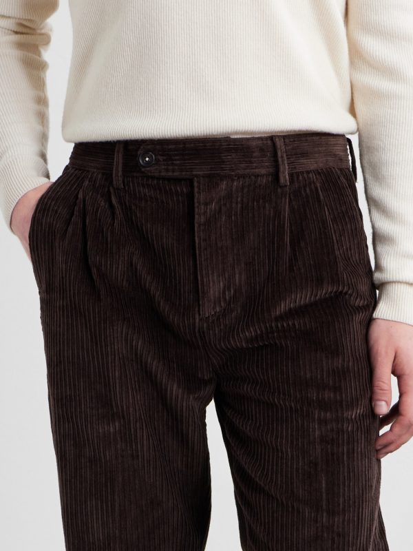 Strallo02 Straight-Leg Cotton-Blend Corduroy Trousers - CU Strallo02 Straight-Leg Cotton-Blend Corduroy Trousers - CU
