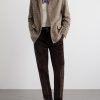 Strallo02 Straight-Leg Cotton-Blend Corduroy Trousers - OU Strallo02 Straight-Leg Cotton-Blend Corduroy Trousers - OU