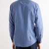 Genova Cotton-Chambray Shirt - BK Genova Cotton-Chambray Shirt - BK
