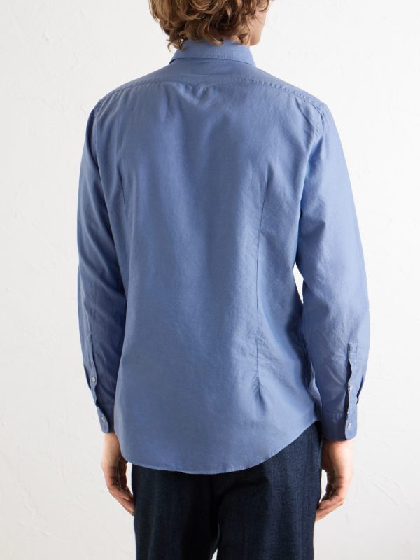Genova Cotton-Chambray Shirt - BK Genova Cotton-Chambray Shirt - BK