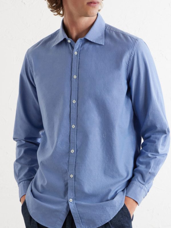 Genova Cotton-Chambray Shirt - CU Genova Cotton-Chambray Shirt - CU