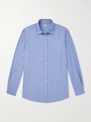 Genova Cotton-Chambray Shirt