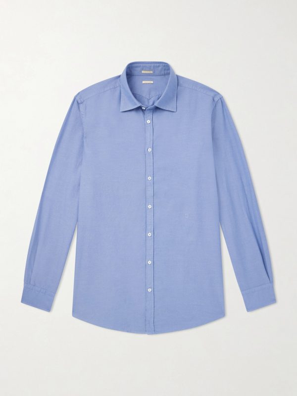 Genova Cotton-Chambray Shirt Genova Cotton-Chambray Shirt