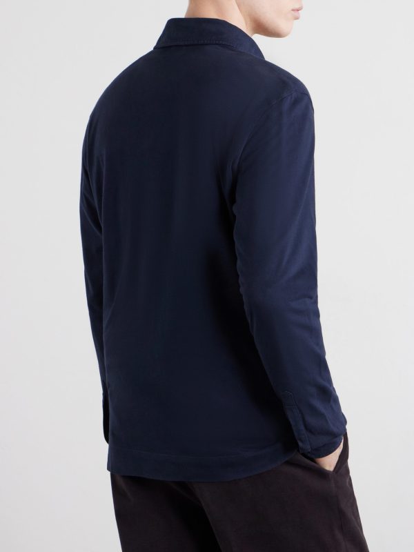 Raya Cotton-Jersey Polo Shirt - BK Raya Cotton-Jersey Polo Shirt - BK