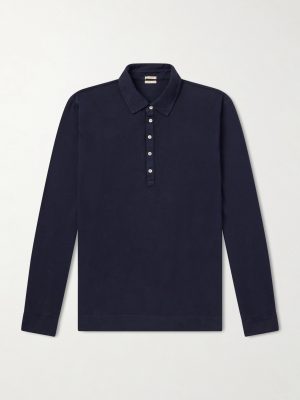 Raya Cotton-Jersey Polo Shirt