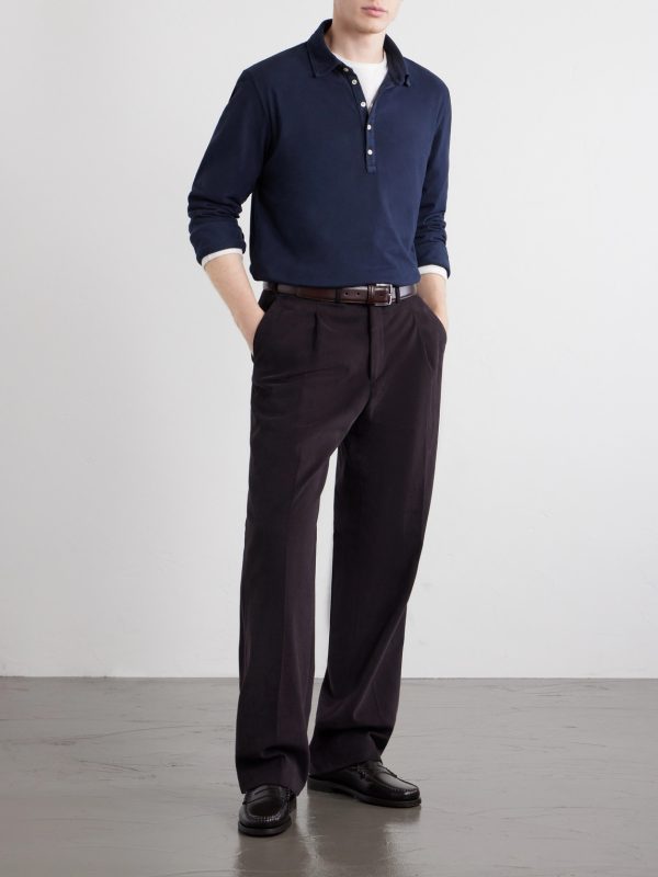 Raya Cotton-Jersey Polo Shirt - OU Raya Cotton-Jersey Polo Shirt - OU