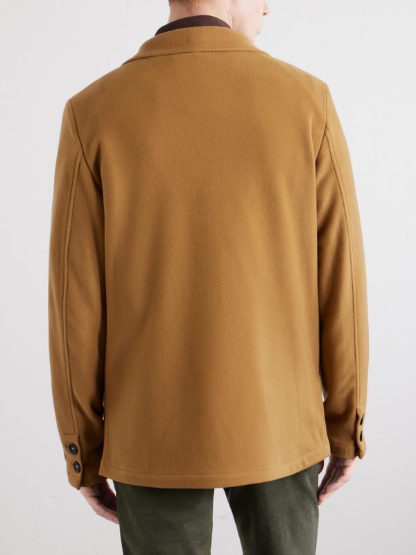 Baglietto Virgin Wool Overshirt - BK