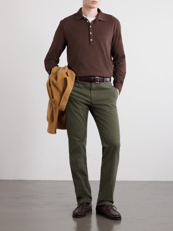 Raya Cotton-Jersey Polo Shirt - OU Raya Cotton-Jersey Polo Shirt - OU