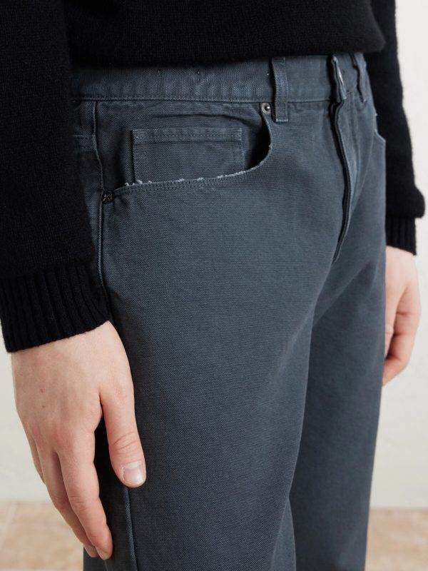 Oceano Straight-Leg Cotton Trousers - CU Oceano Straight-Leg Cotton Trousers - CU