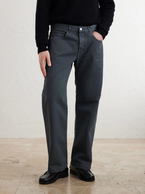 Oceano Straight-Leg Cotton Trousers - FR Oceano Straight-Leg Cotton Trousers - FR