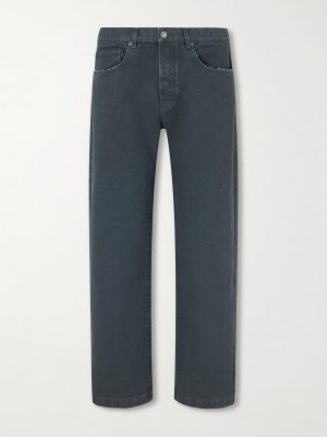 Oceano Straight-Leg Cotton Trousers Oceano Straight-Leg Cotton Trousers