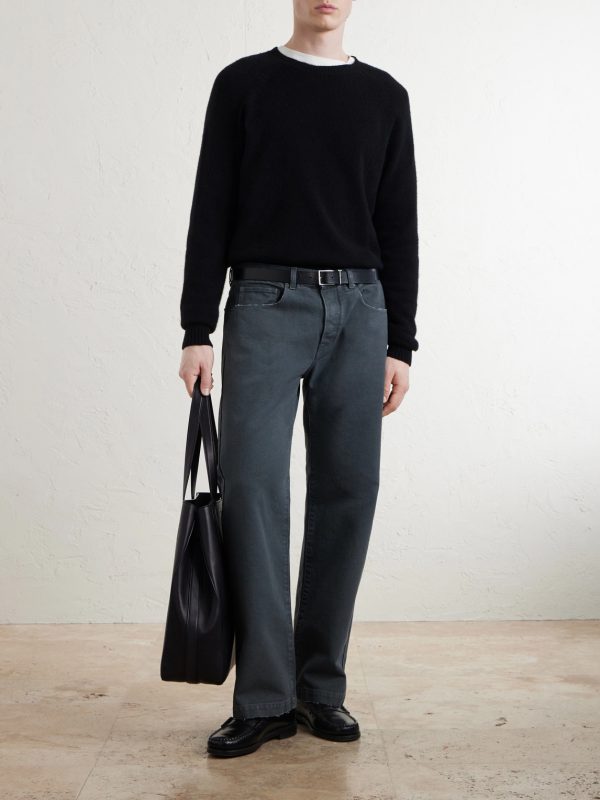 Oceano Straight-Leg Cotton Trousers - OU Oceano Straight-Leg Cotton Trousers - OU