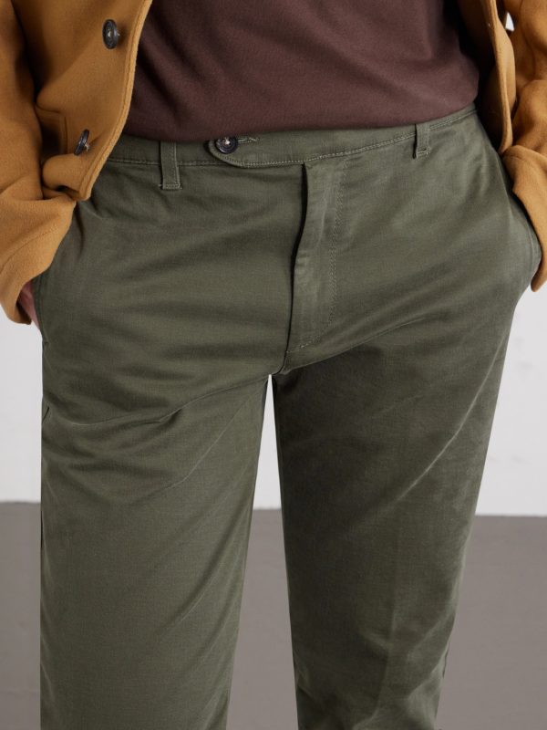 Winch Straight-Leg Cotton-Blend Twill Trousers - CU