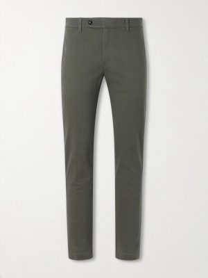 Winch Straight-Leg Cotton-Blend Twill Trousers Winch Straight-Leg Cotton-Blend Twill Trousers