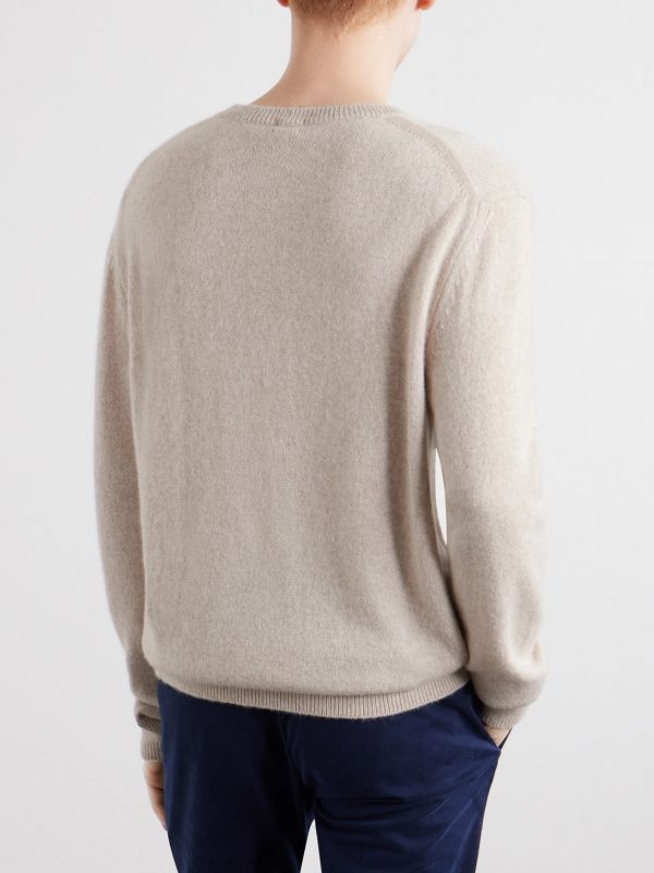 Ares Cashmere and Alpaca-Blend Sweater - BK Ares Cashmere and Alpaca-Blend Sweater - BK